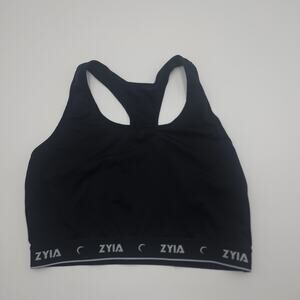 ZYIA Active Comfort Sports Bra in Black M